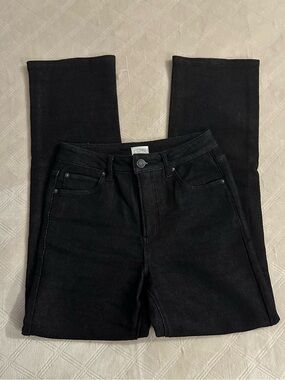 Z Supply Black/Dark Wash Women’s Straight Jeans